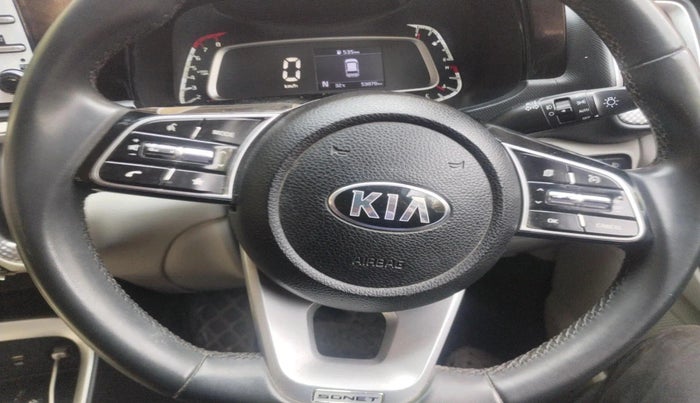 2021 KIA SONET HTX 1.0 IMT, Petrol, Manual, 53,878 km, interior