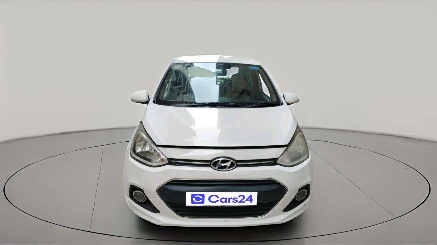 2016 Hyundai Xcent SX 1.2, CNG, Manual, 1,32,936 km, exterior