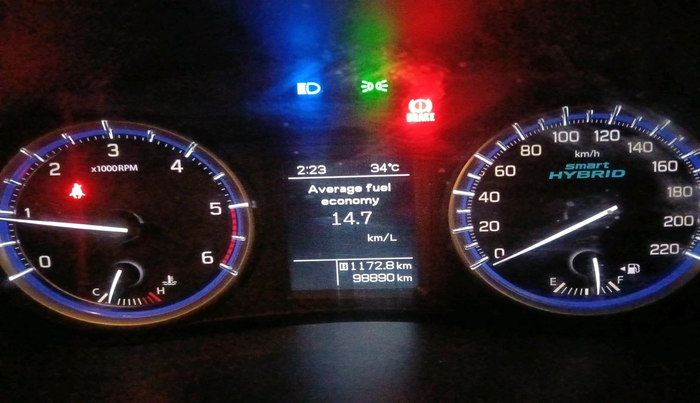 2018 Maruti S Cross ZETA 1.3, Diesel, Manual, 98,890 km, interior