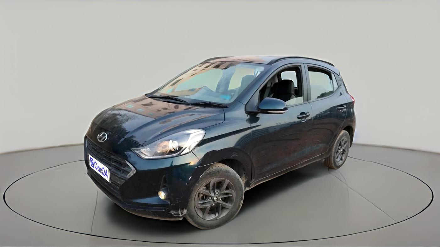 2022 Hyundai GRAND I10 NIOS SPORTZ AMT 1.2 KAPPA VTVT, Petrol, Automatic, 61,171 km, exterior