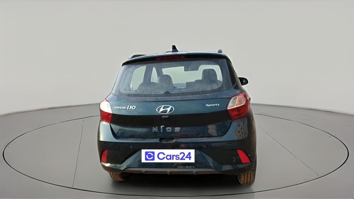 2022 Hyundai GRAND I10 NIOS SPORTZ AMT 1.2 KAPPA VTVT, Petrol, Automatic, 61,171 km, exterior
