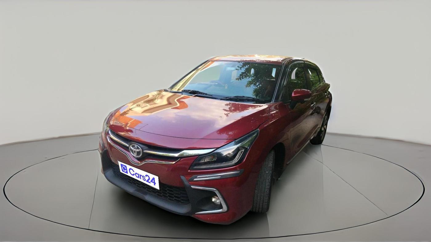 2023 Toyota Glanza V AMT, Petrol, Automatic, 50,101 km, exterior