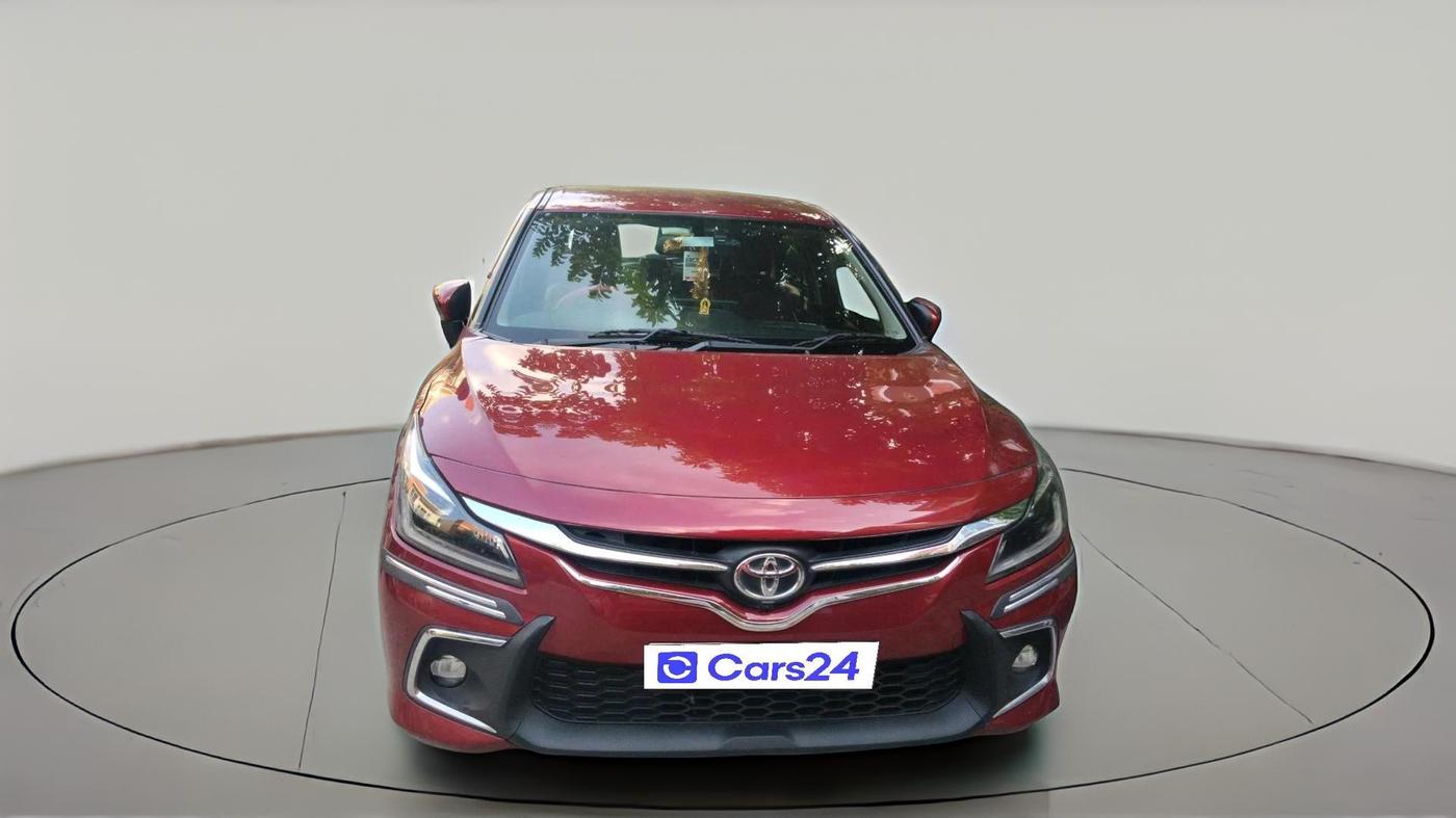 2023 Toyota Glanza V AMT, Petrol, Automatic, 50,101 km, exterior