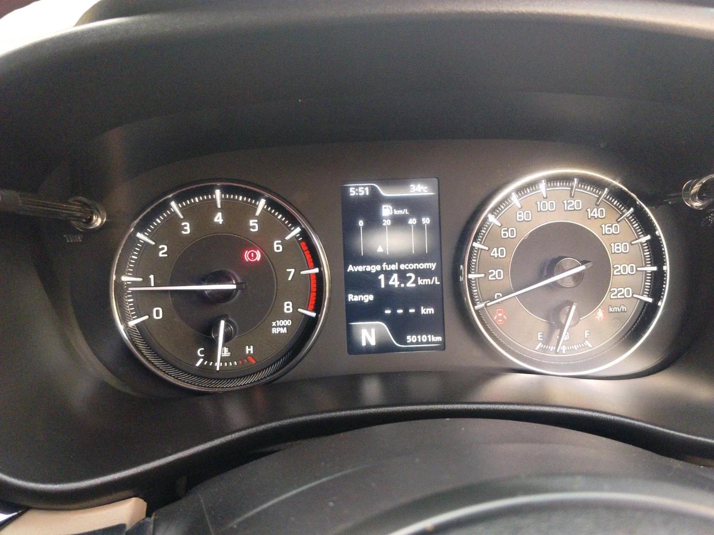 2023 Toyota Glanza V AMT, Petrol, Automatic, 50,101 km, interior