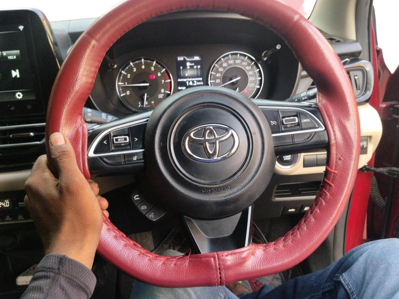 2023 Toyota Glanza V AMT, Petrol, Automatic, 50,101 km, interior