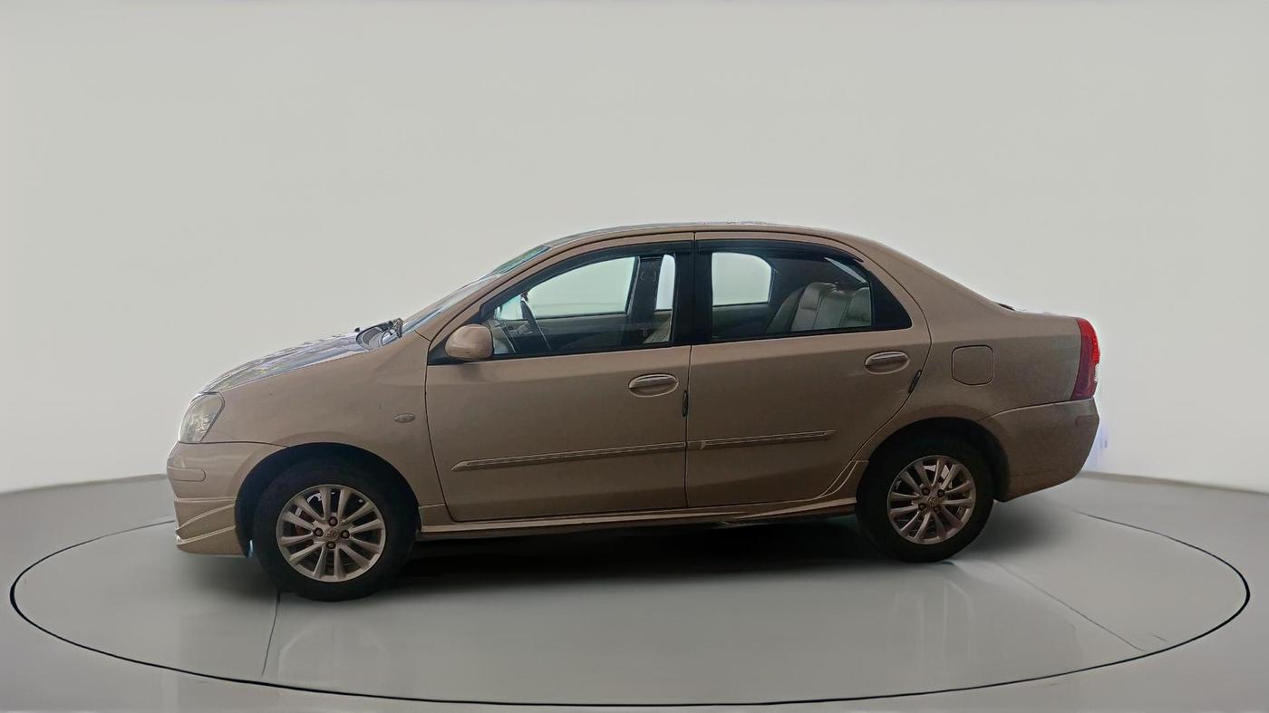 2011 Toyota Etios V, Petrol, Manual, 75,014 km, exterior