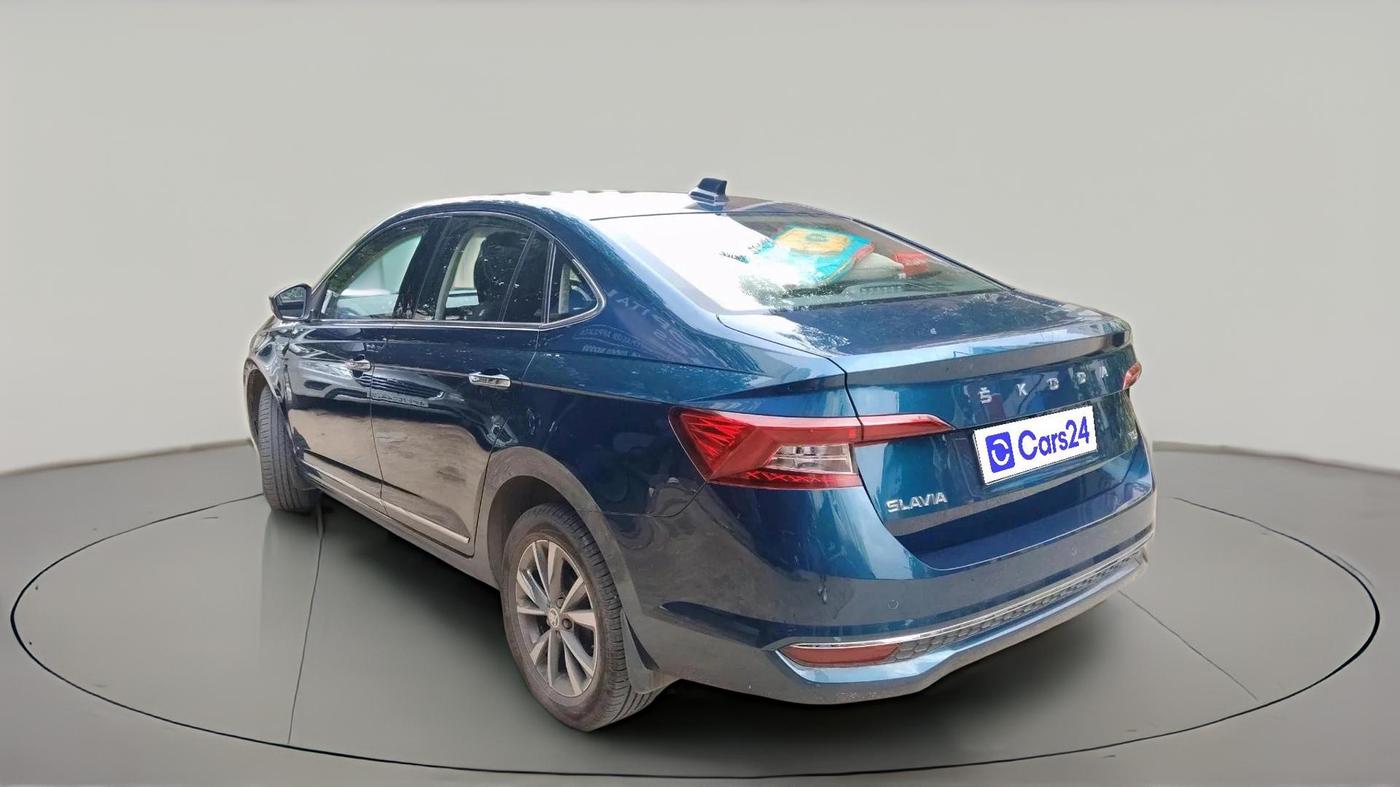 2023 Skoda SLAVIA STYLE 1.0L TSI AT, Petrol, Automatic, 12,062 km, exterior
