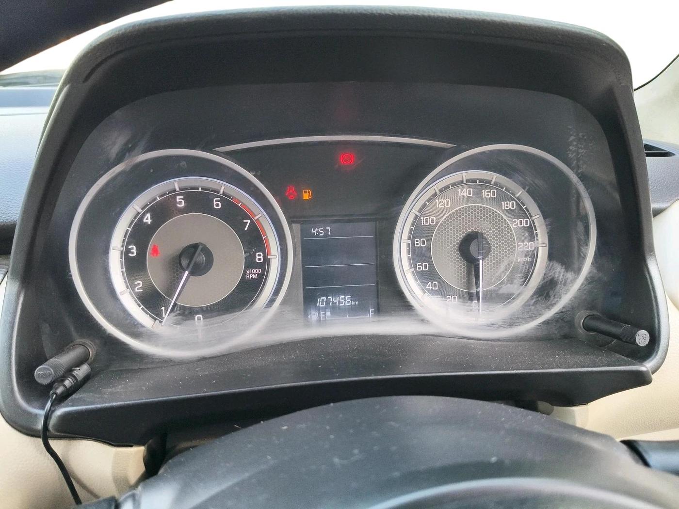 2020 Maruti Dzire VXI, Petrol, Manual, 1,07,456 km, interior