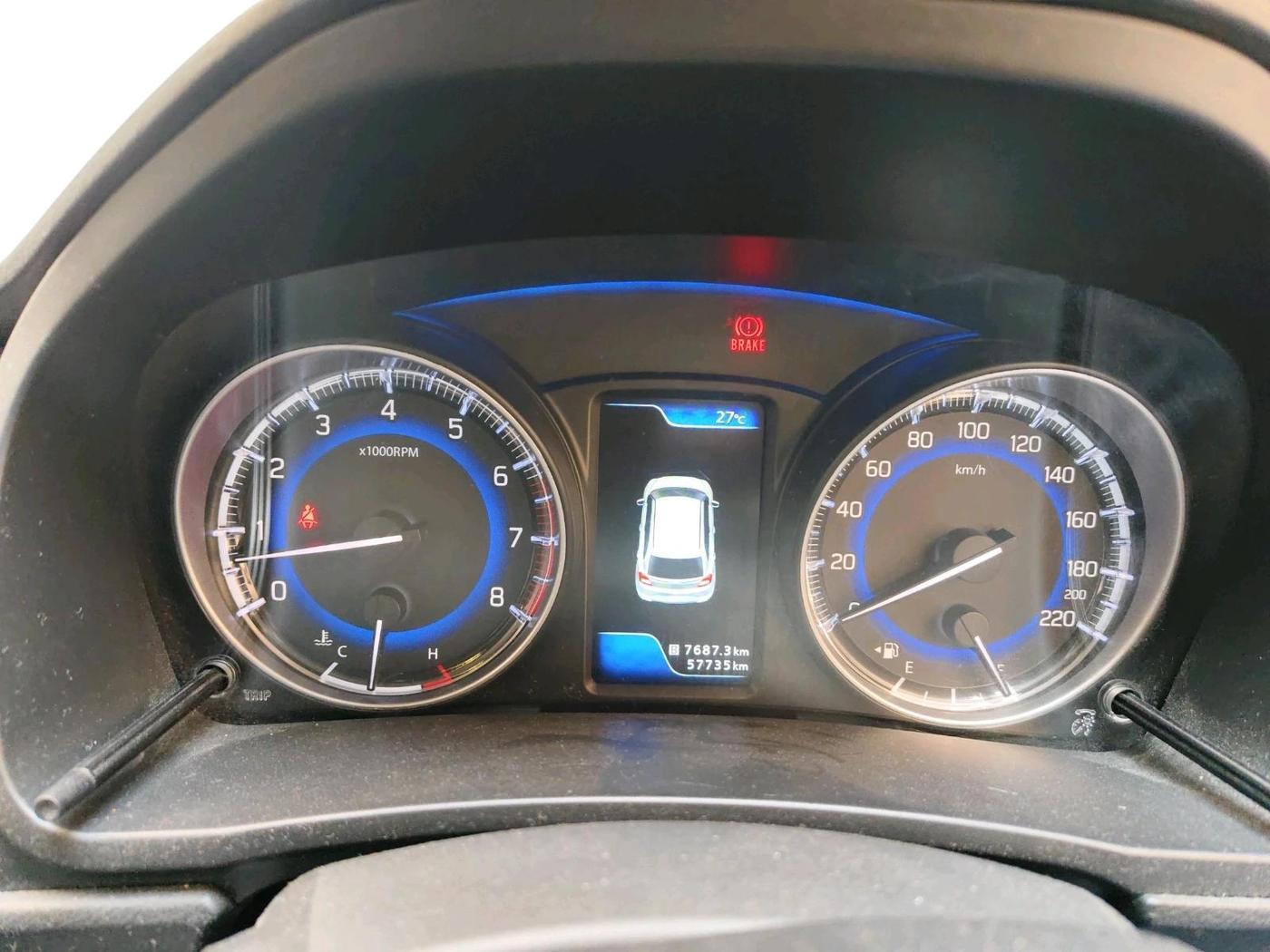 2017 Maruti Baleno ZETA PETROL 1.2, Petrol, Manual, 57,735 km, interior