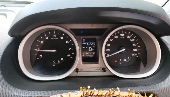 2017 Tata TIGOR XZ (O) PETROL, Petrol, Manual, 68,507 km, interior