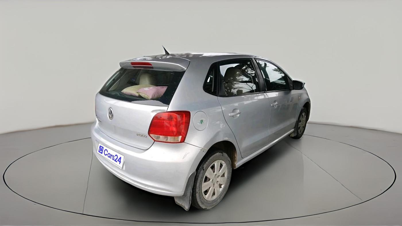 2012 Volkswagen Polo COMFORTLINE 1.2L PETROL, Petrol, Manual, 1,41,238 km, exterior