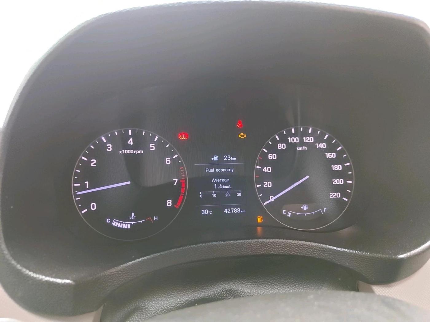 2018 Hyundai Creta SX (O) 1.6 PETROL, Petrol, Manual, 42,788 km, interior