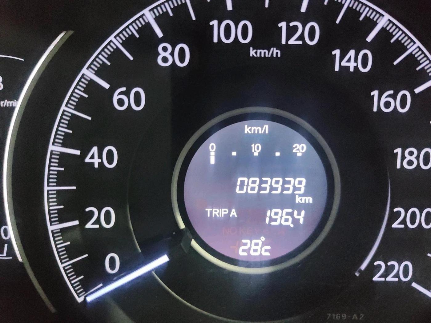 2016 Honda CRV 2.0L 2WD MT, Petrol, Manual, 83,939 km, interior
