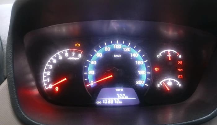 2019 Hyundai Xcent BASE 1.2, CNG, Manual, 1,03,872 km, interior