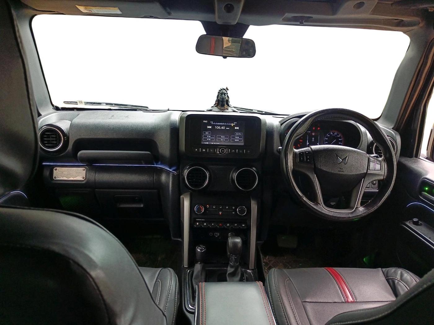 2022 Mahindra Thar LX D AT 4WD HT, Diesel, Automatic, 63,529 km, interior