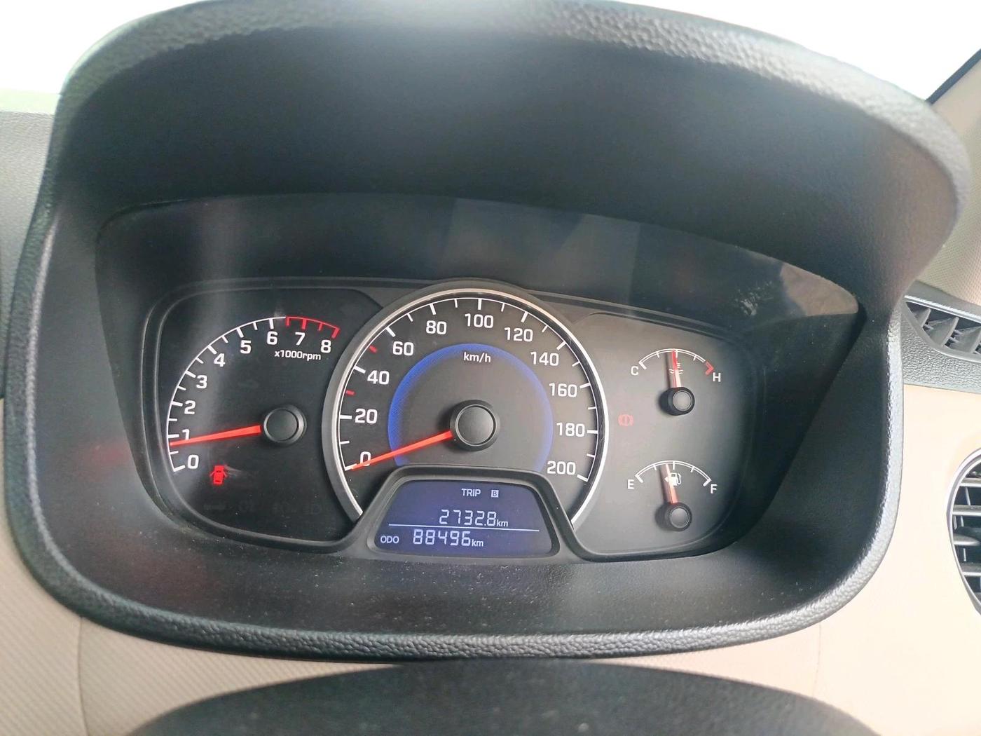 2014 Hyundai Grand i10 MAGNA 1.2 KAPPA VTVT, Petrol, Manual, 88,496 km, interior