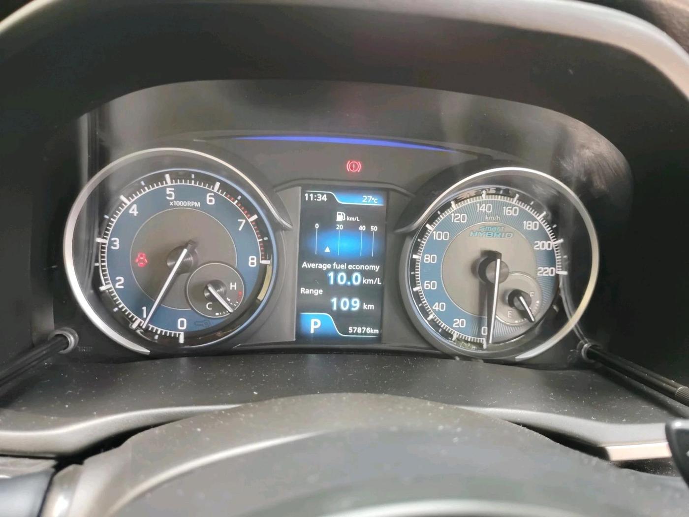 2022 Maruti XL6 ALPHA AT, Petrol, Automatic, 57,876 km, interior