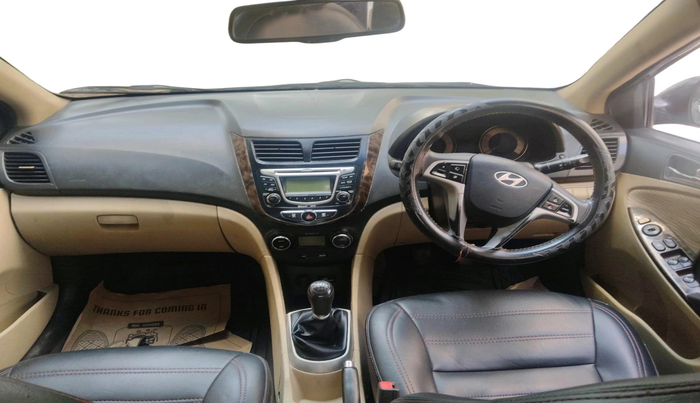 2012 Hyundai Verna FLUIDIC 1.6 CRDI SX, Diesel, Manual, 1,60,000 km, interior