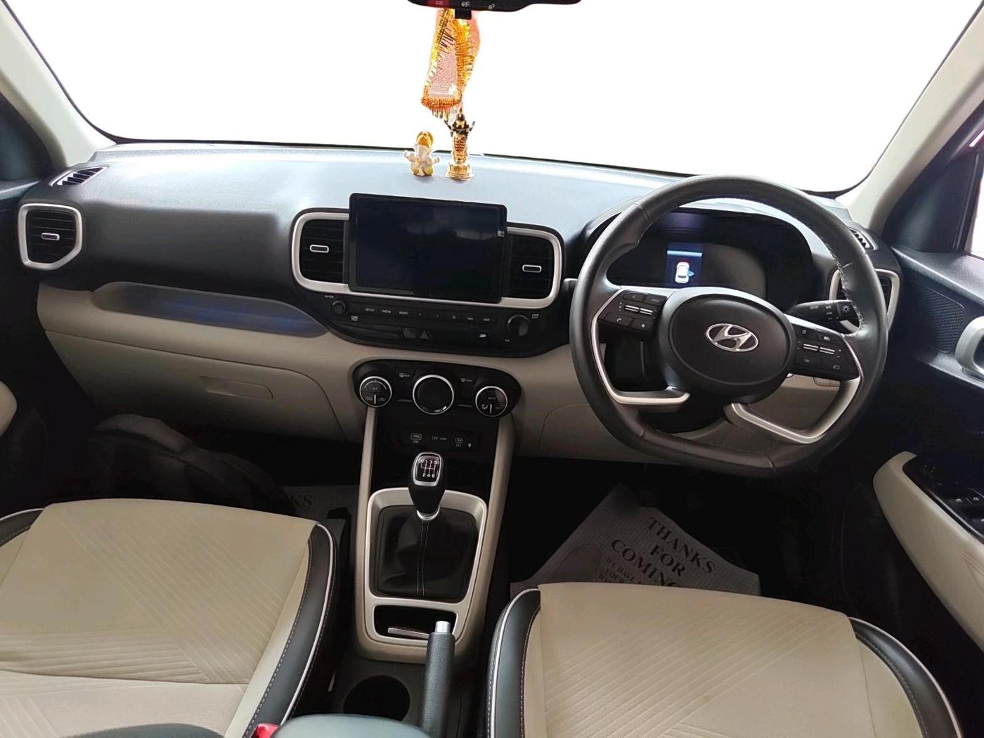 2023 Hyundai VENUE SX (O) MT 1.0 Turbo, Petrol, Manual, 19,917 km, interior