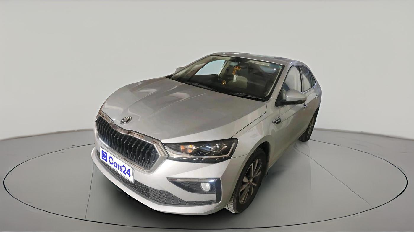 2024 Skoda SLAVIA STYLE 1.0L TSI AT, Petrol, Automatic, 11,432 km, exterior
