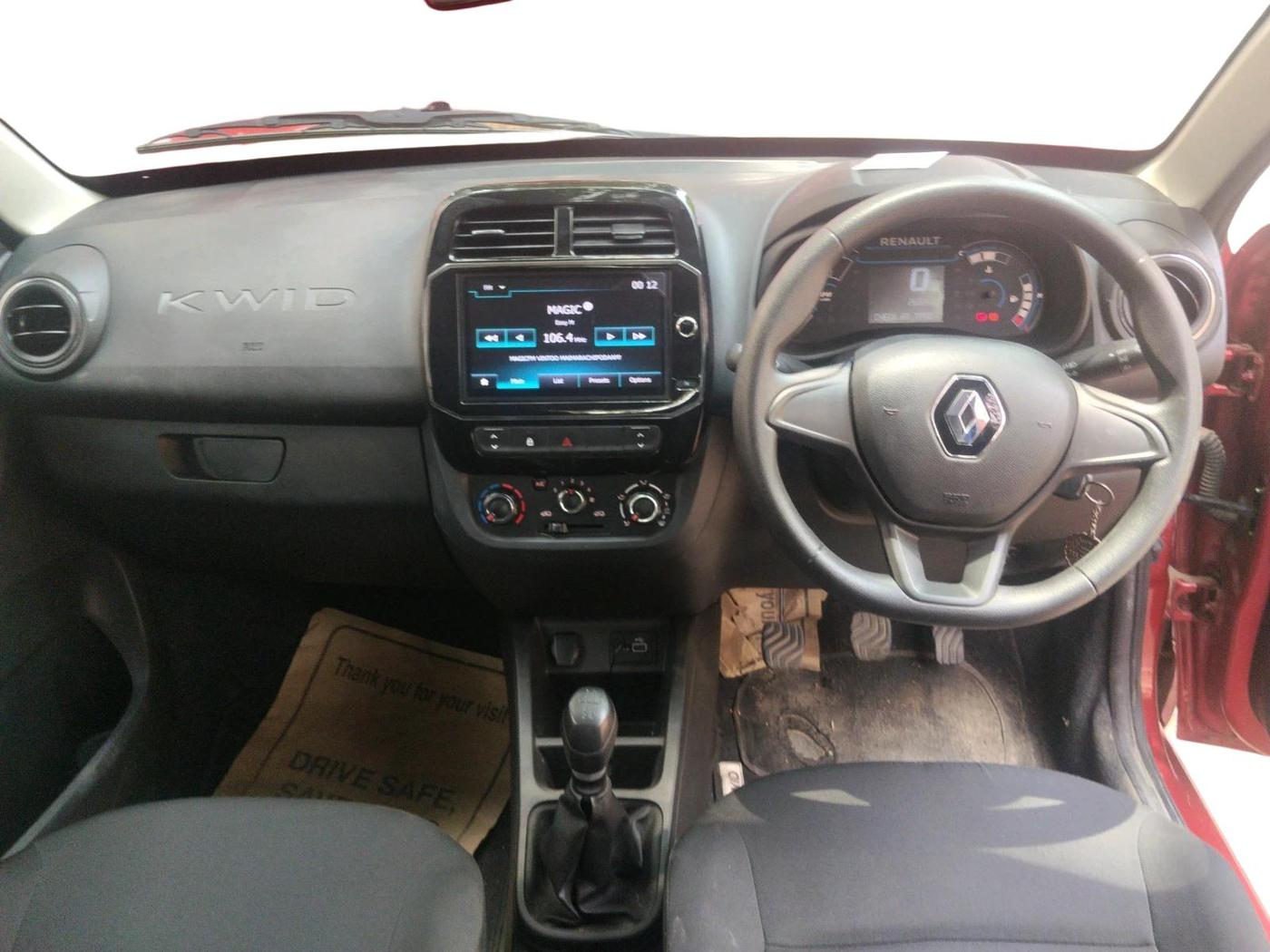 2024 Renault Kwid RXL 1.0 (O), Petrol, Manual, 2,682 km, interior