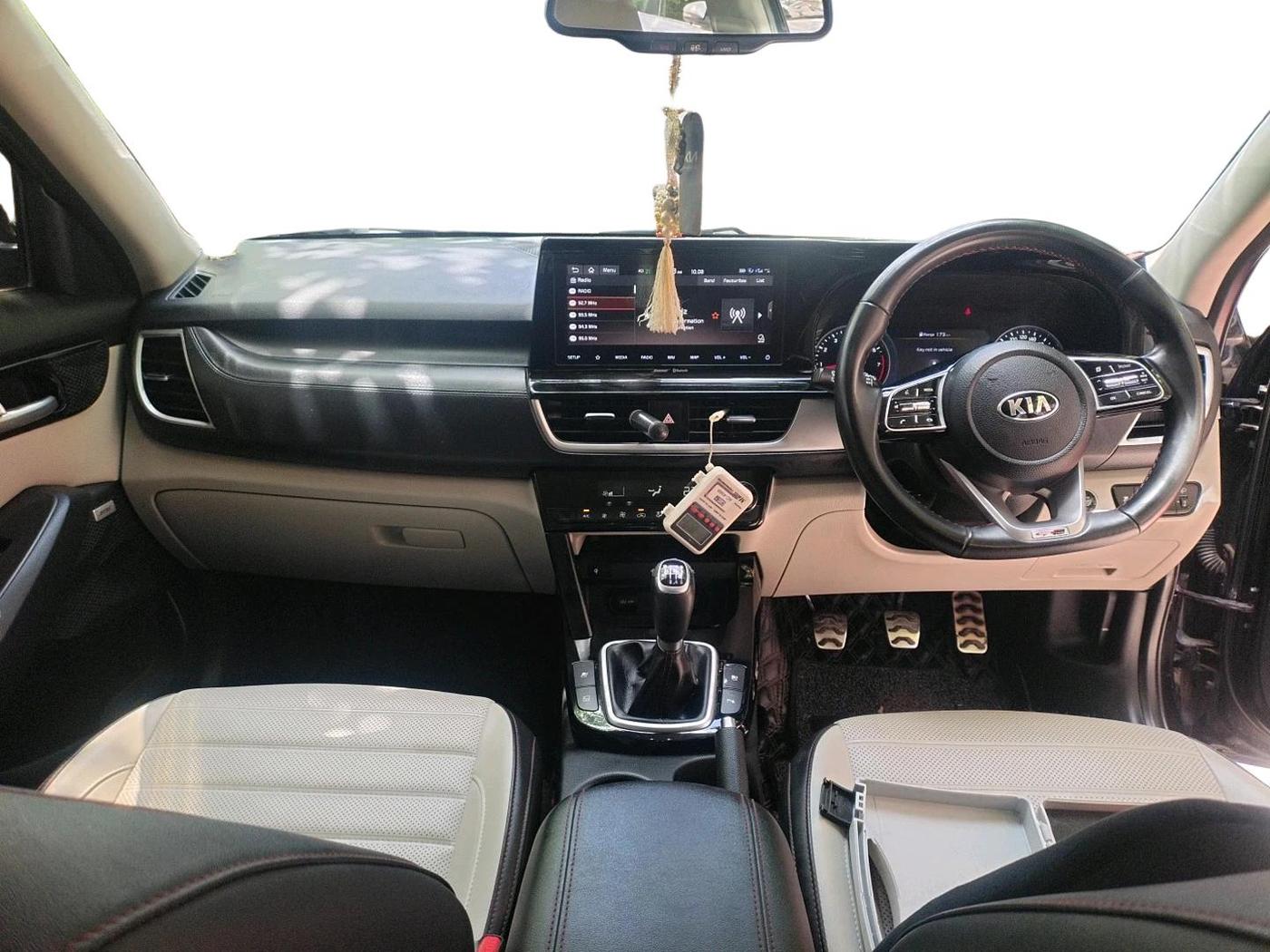 2019 KIA SELTOS GTX PLUS 1.4 PETROL, Petrol, Manual, 1,54,665 km, interior