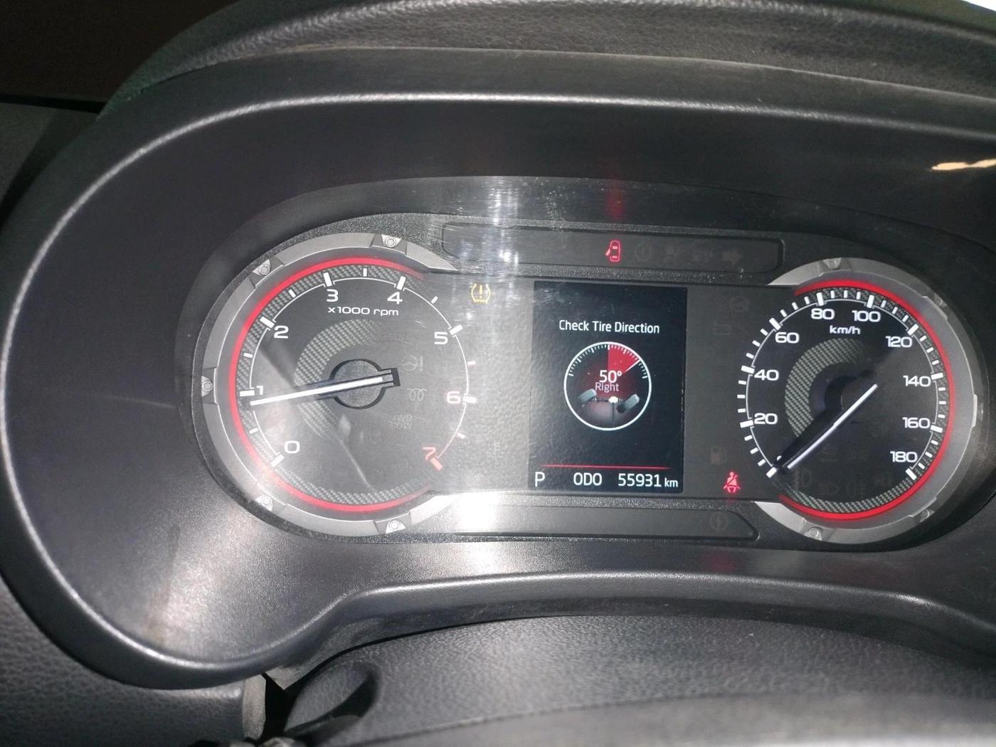 2021 Mahindra Thar LX PETROL HT 4WD AT, Petrol, Automatic, 55,931 km, interior
