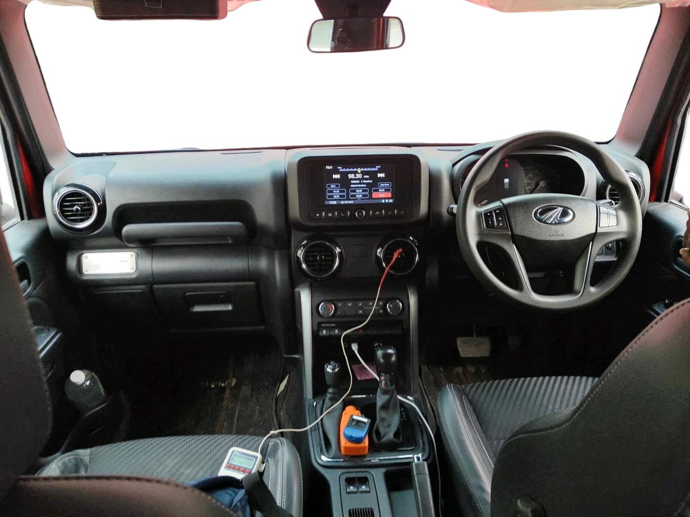 2022 Mahindra Thar LX PETROL HT 4WD AT, Petrol, Automatic, 39,495 km, interior