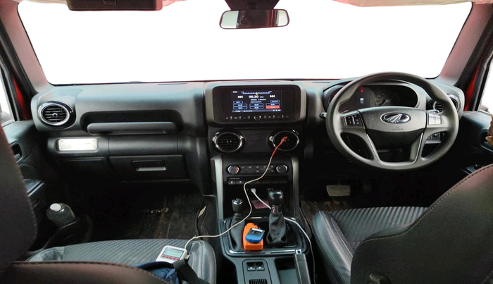 2022 Mahindra Thar LX PETROL HT 4WD AT, Petrol, Automatic, 39,495 km, interior