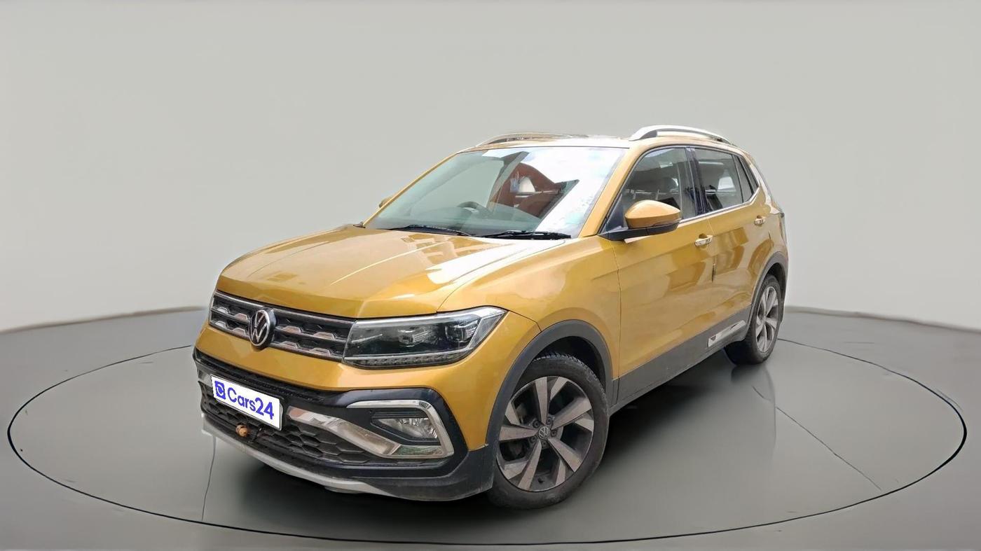 2021 Volkswagen TAIGUN TOPLINE 1.0 TSI AT, Petrol, Automatic, 80,880 km, exterior