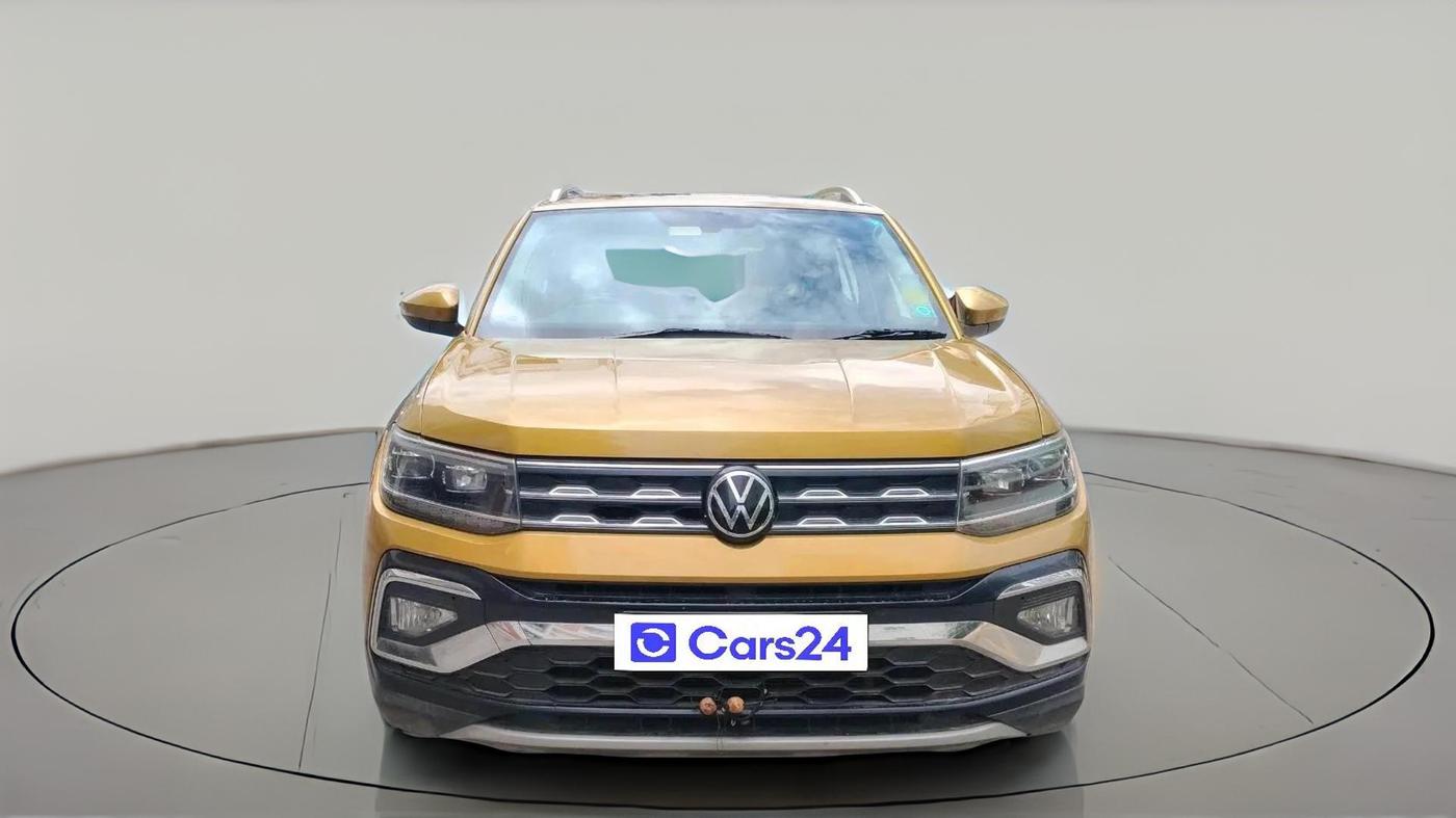 2021 Volkswagen TAIGUN TOPLINE 1.0 TSI AT, Petrol, Automatic, 80,880 km, exterior