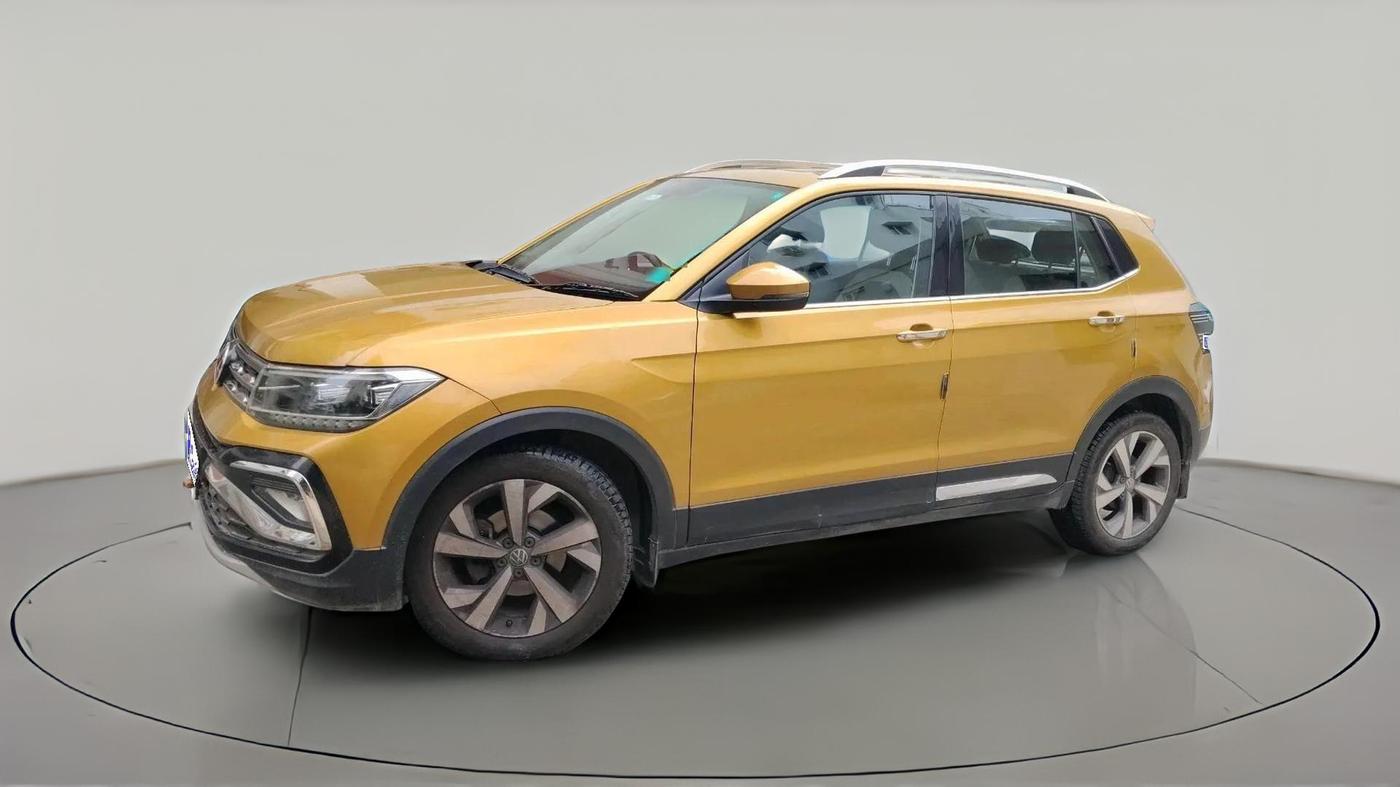 2021 Volkswagen TAIGUN TOPLINE 1.0 TSI AT, Petrol, Automatic, 80,880 km, exterior