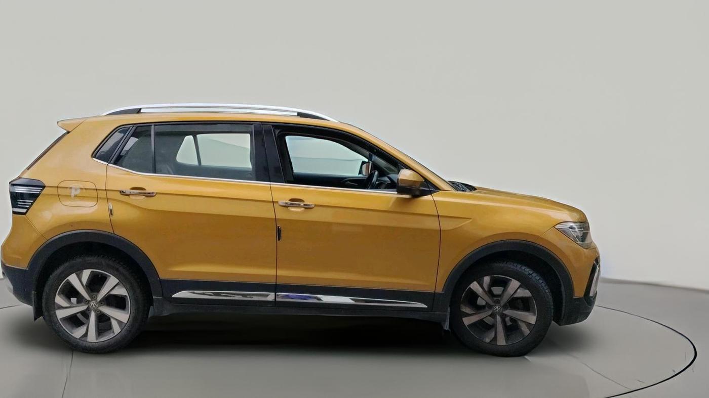 2021 Volkswagen TAIGUN TOPLINE 1.0 TSI AT, Petrol, Automatic, 80,880 km, exterior