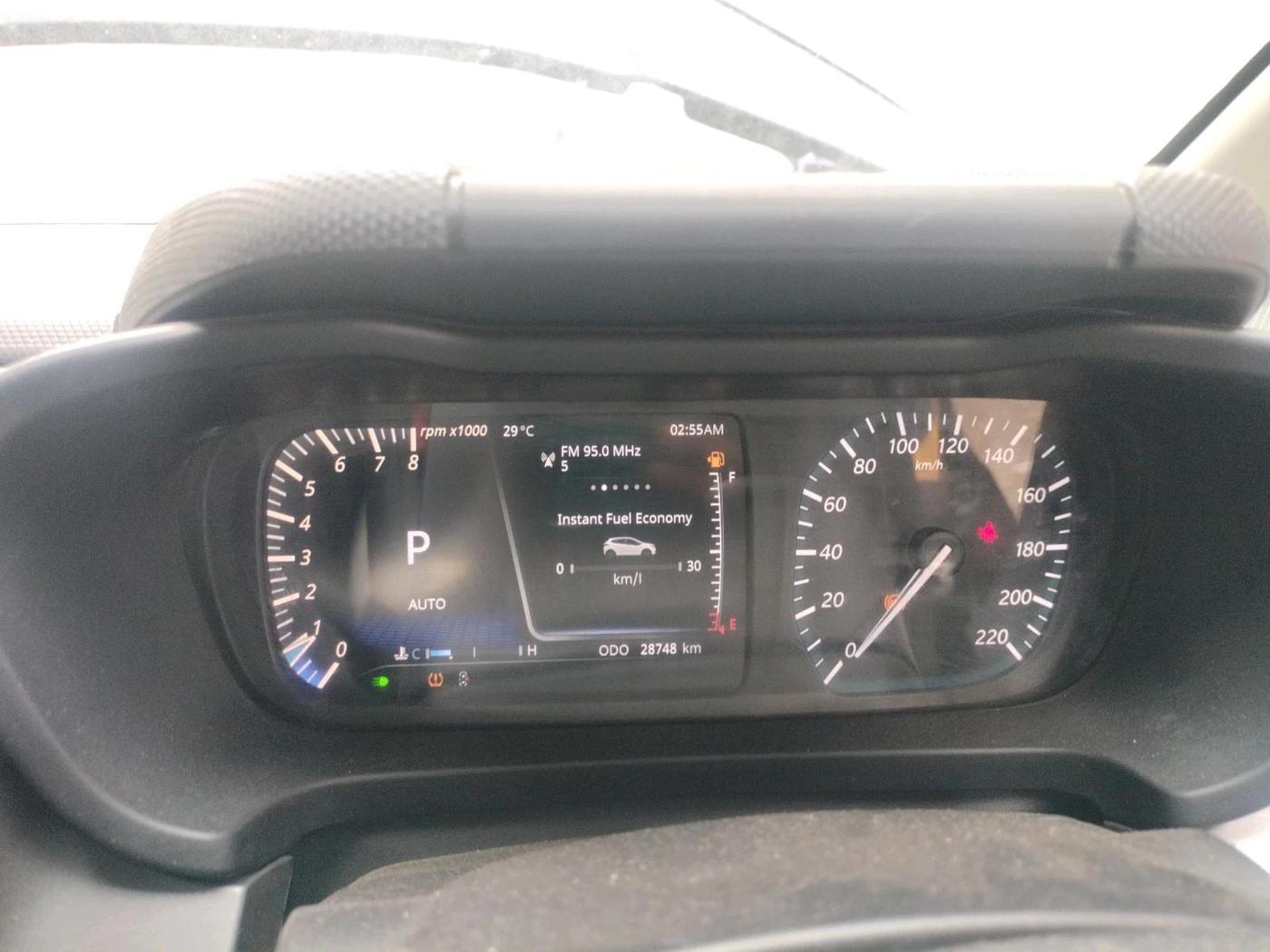 2024 Tata ALTROZ XZA + SUNROOF, Petrol, Automatic, 28,748 km, interior