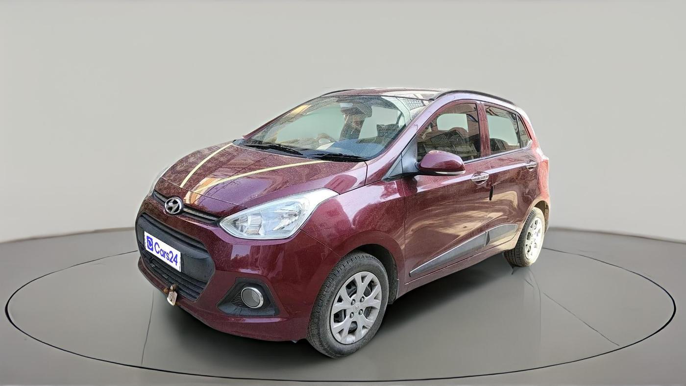2014 Hyundai Grand i10 SPORTZ 1.2 KAPPA VTVT, Petrol, Manual, 97,410 km, exterior
