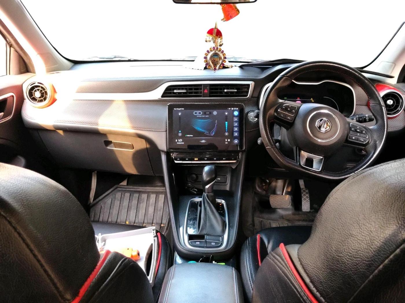 2023 MG ASTOR SHARP 1.5 CVT, Petrol, Automatic, 25,504 km, interior