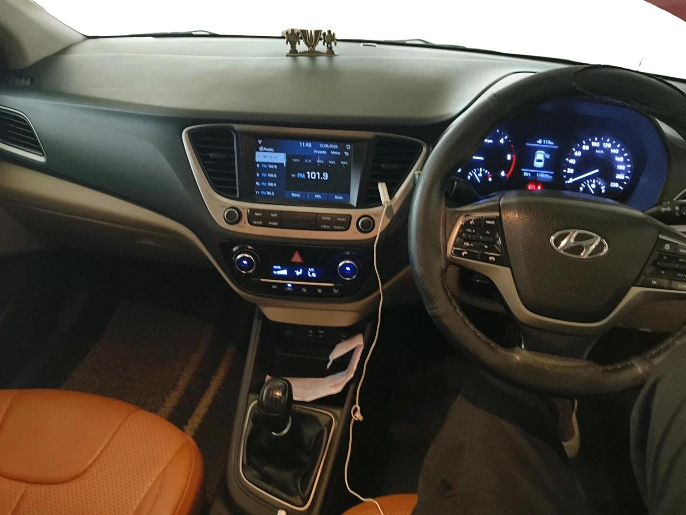 2019 Hyundai Verna 1.6 CRDI SX, Diesel, Manual, 1,14,426 km, interior