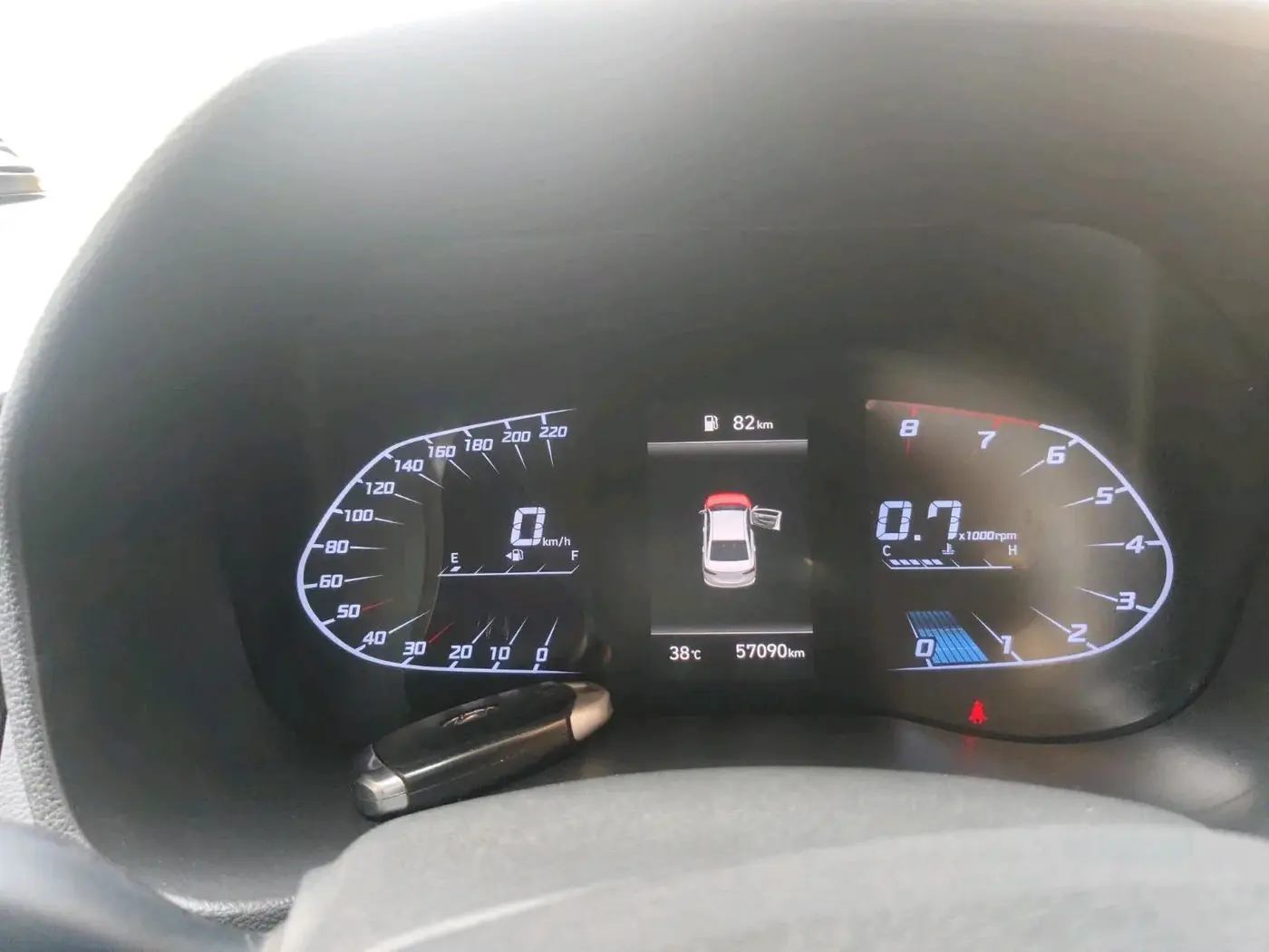 2021 Hyundai Verna SX (O)1.5 VTVT, Petrol, Manual, 57,090 km, interior