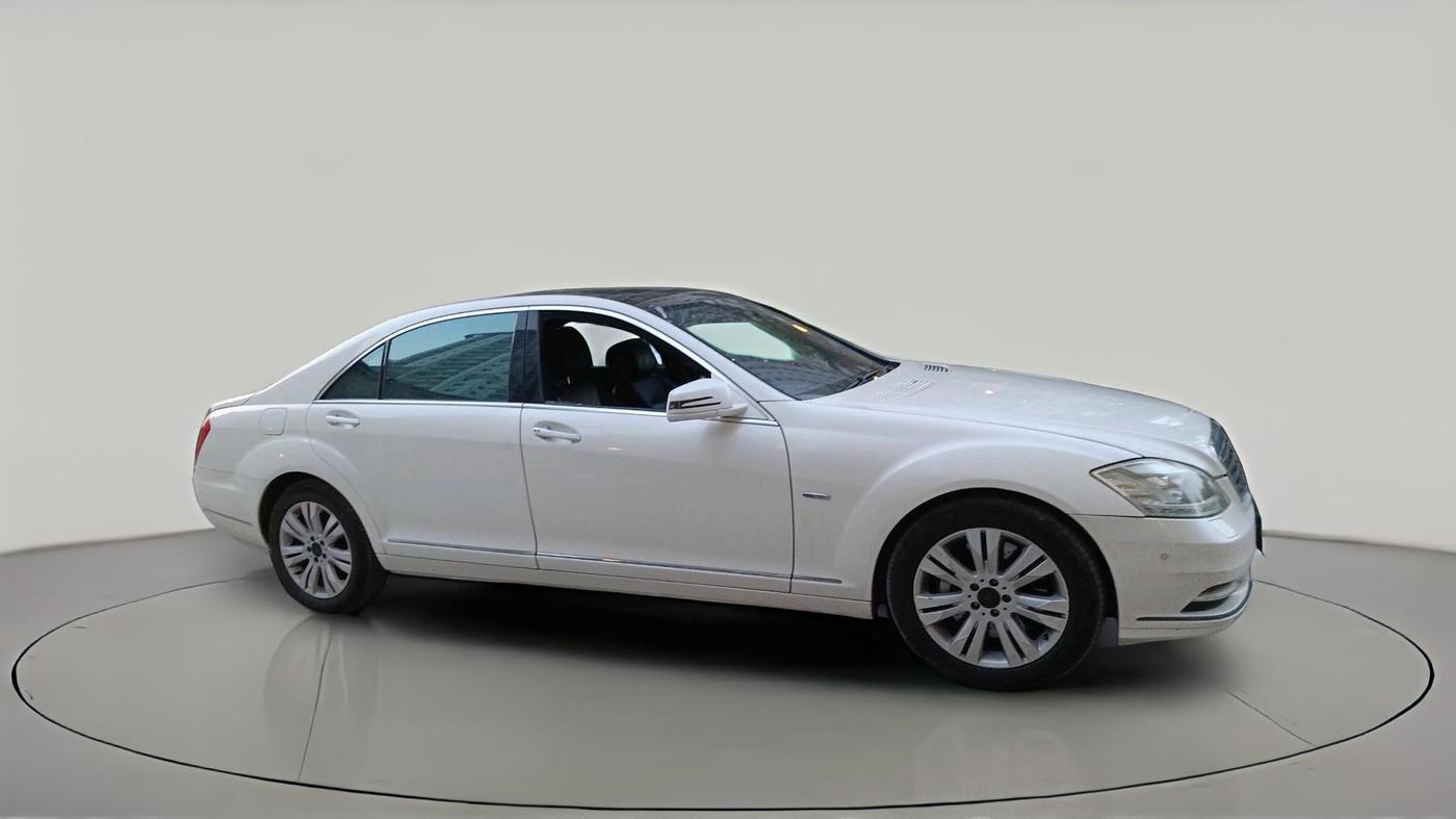 2013 Mercedes Benz S Class 500L, Petrol, Automatic, 1,36,923 km, exterior