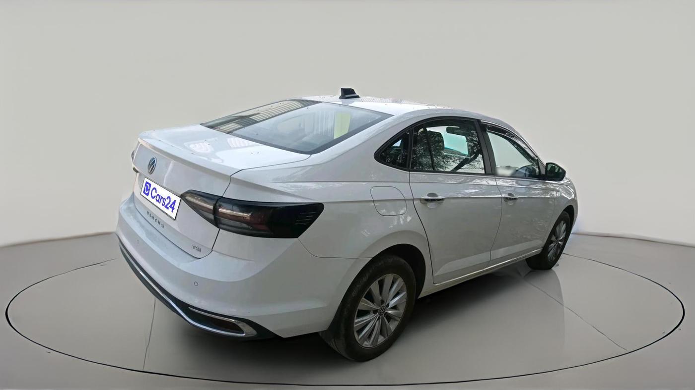 2025 Volkswagen VIRTUS HIGHLINE TSI 1.0 AT, Petrol, Automatic, 7,680 km, exterior