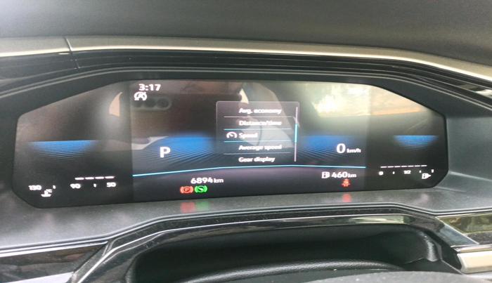 2025 Volkswagen VIRTUS HIGHLINE TSI 1.0 AT, Petrol, Automatic, 7,680 km, interior