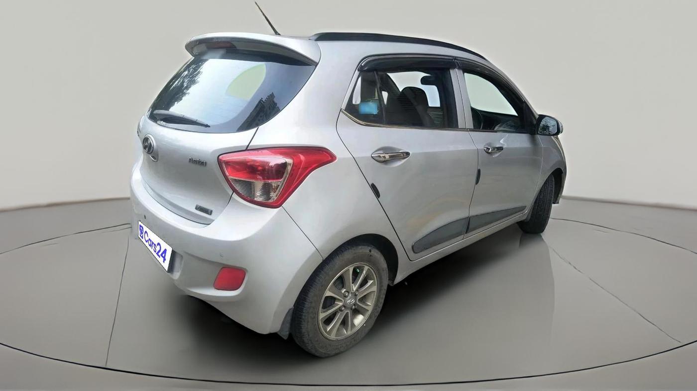 2016 Hyundai Grand i10 ASTA AT 1.2 KAPPA VTVT, Petrol, Automatic, 79,599 km, exterior