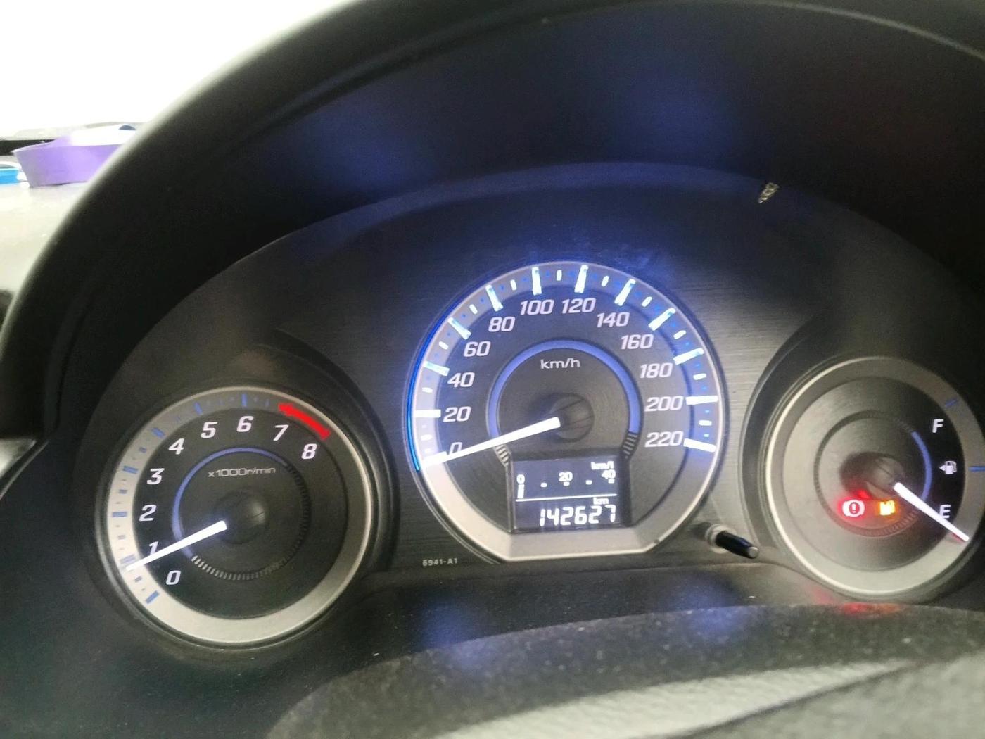 2012 Honda City 1.5L I-VTEC V MT, CNG, Manual, 1,42,627 km, interior