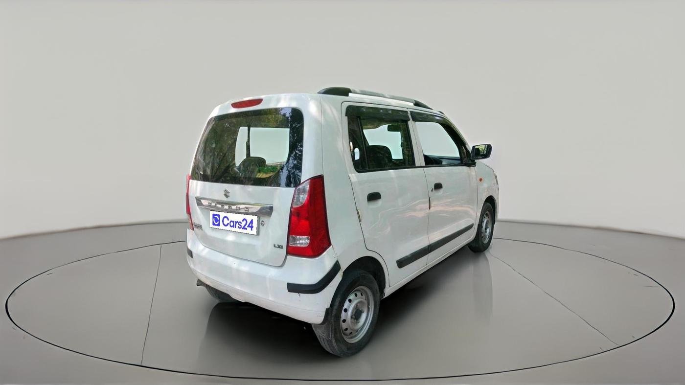2011 Maruti Wagon R 1.0 LXI CNG, CNG, Manual, 74,830 km, exterior