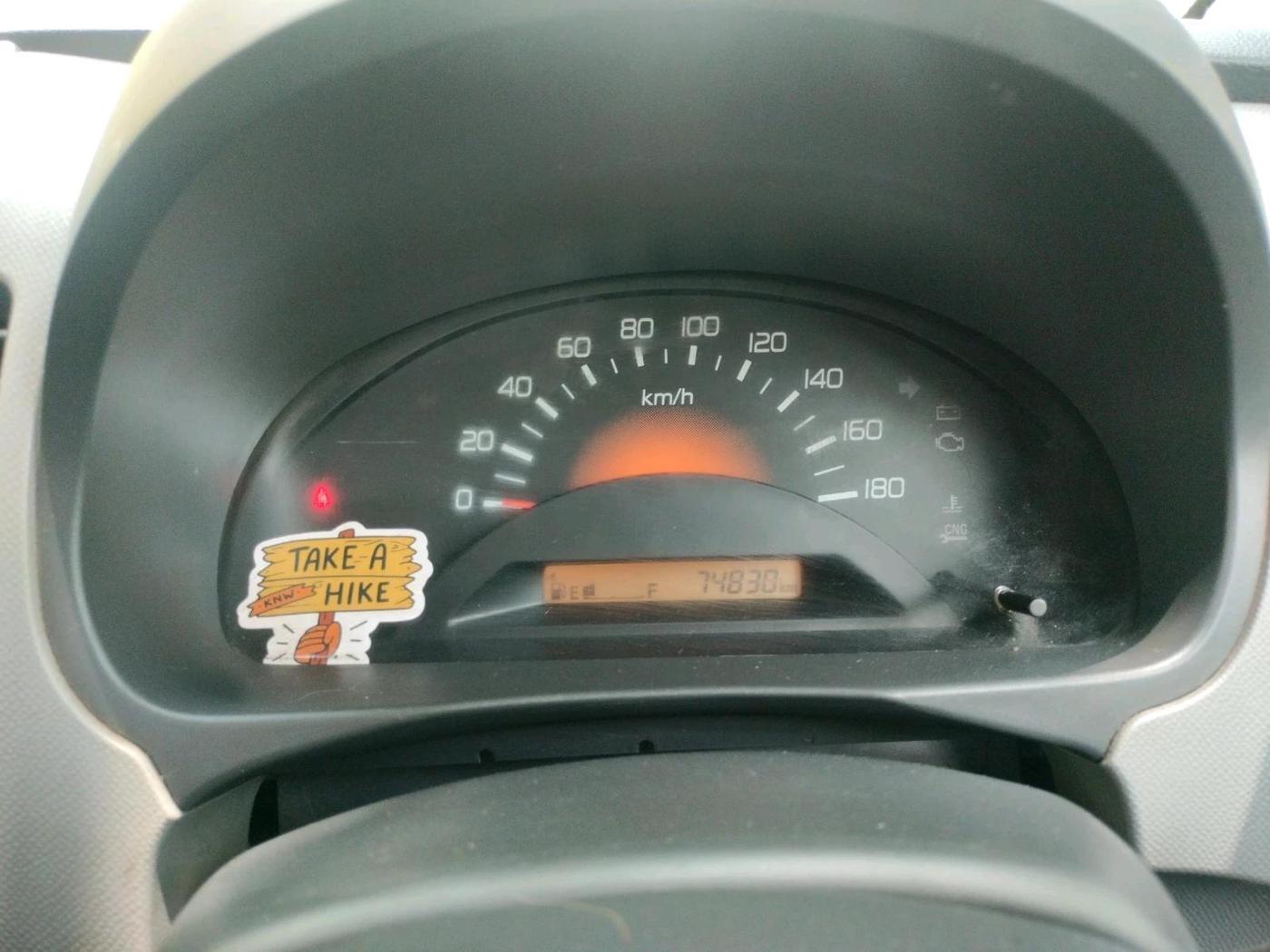 2011 Maruti Wagon R 1.0 LXI CNG, CNG, Manual, 74,830 km, interior