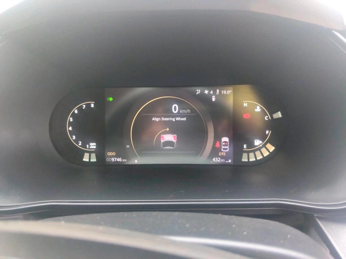 2024 Tata Harrier SMART (O), Diesel, Manual, 9,746 km, interior