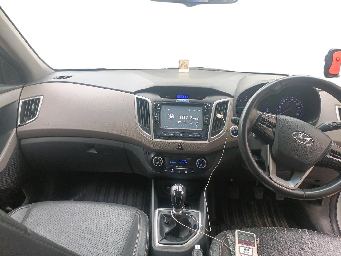 2017 Hyundai Creta SX 1.6 DIESEL, Diesel, Manual, 80,602 km, interior