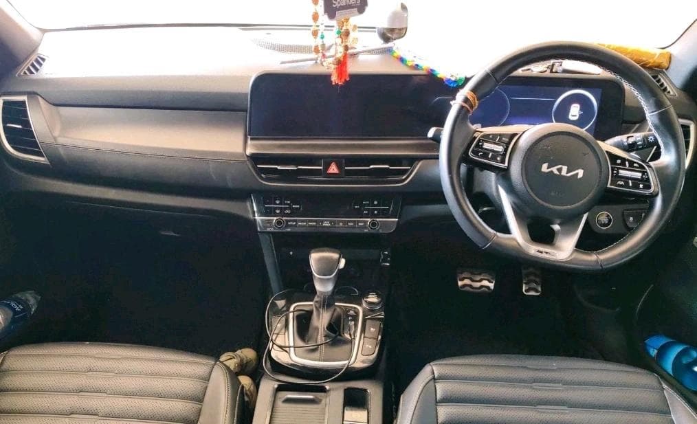 2023 KIA SELTOS 1.5 GTX+ TURBO GDI PETROL DCT, Petrol, Automatic, 58,980 km, interior