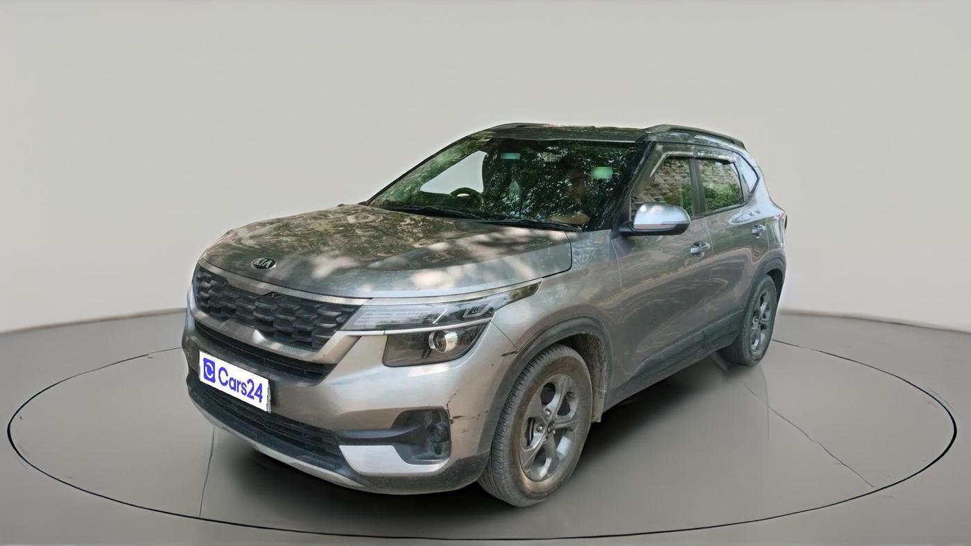2020 KIA SELTOS HTK PLUS 1.5, Petrol, Manual, 1,32,267 km, exterior