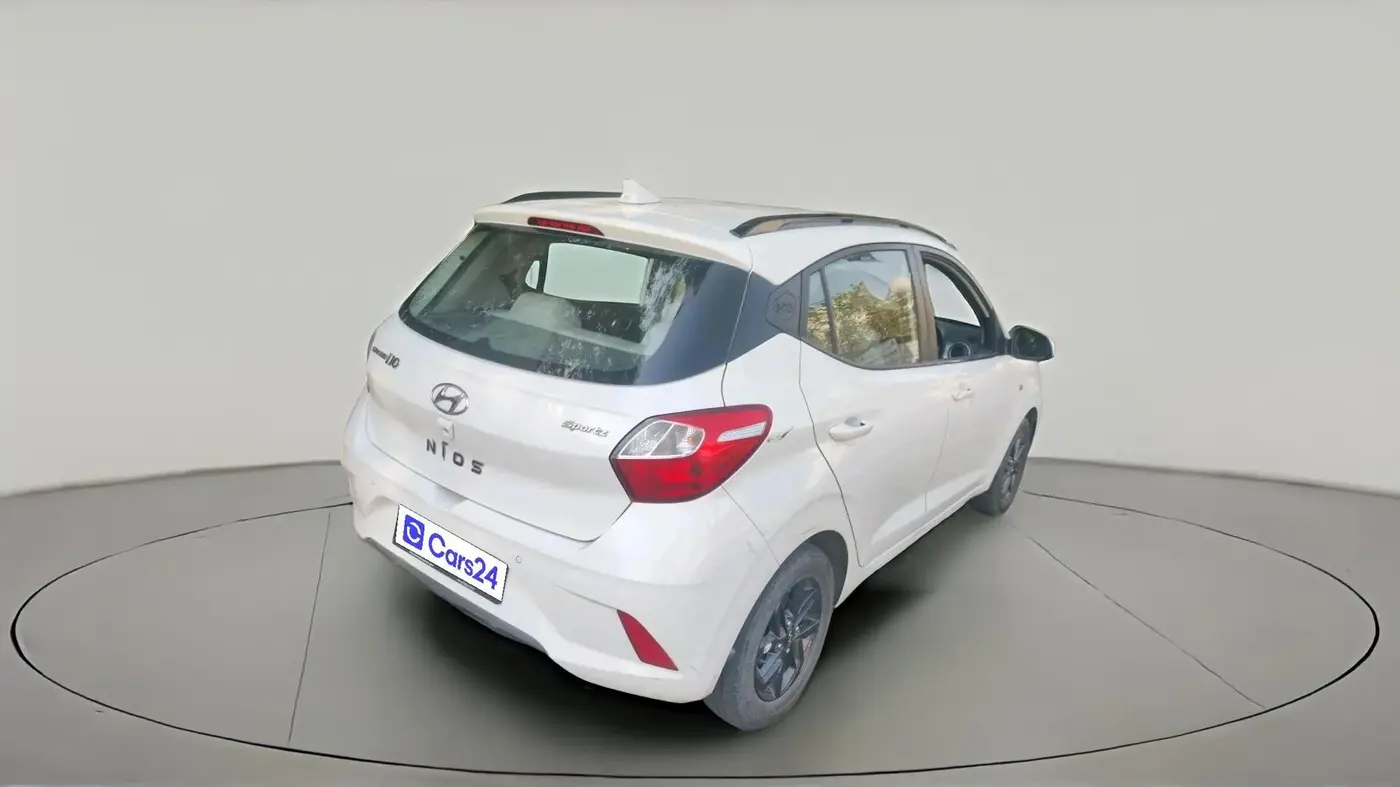 2021 Hyundai GRAND I10 NIOS SPORTZ AMT 1.2 KAPPA VTVT, Petrol, Automatic, 53,195 km, exterior
